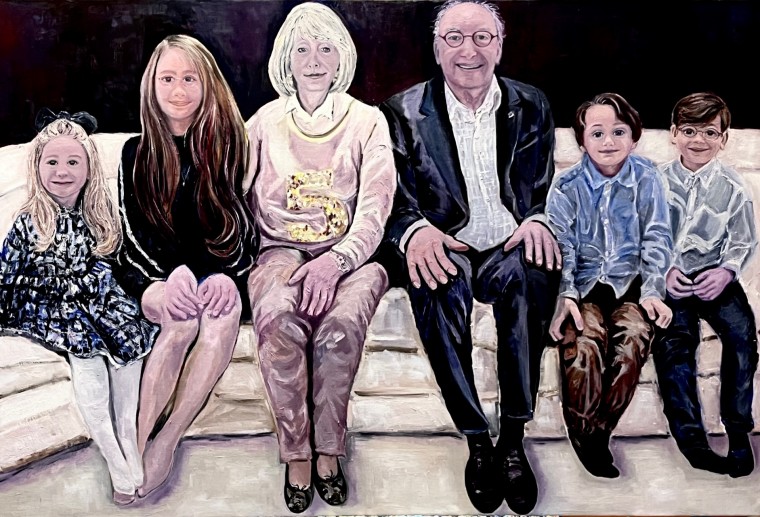 "Familie P." -  120X80 Öl 2023