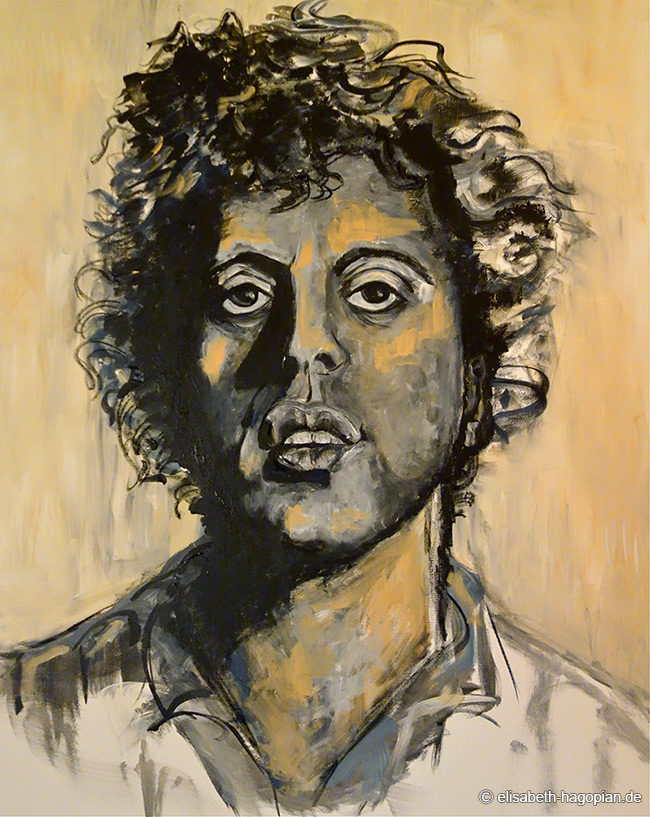 Philip Glass, 80X100, 2014