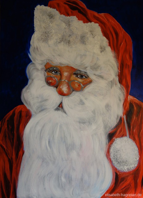 Santa Claus, 40X80, 2013