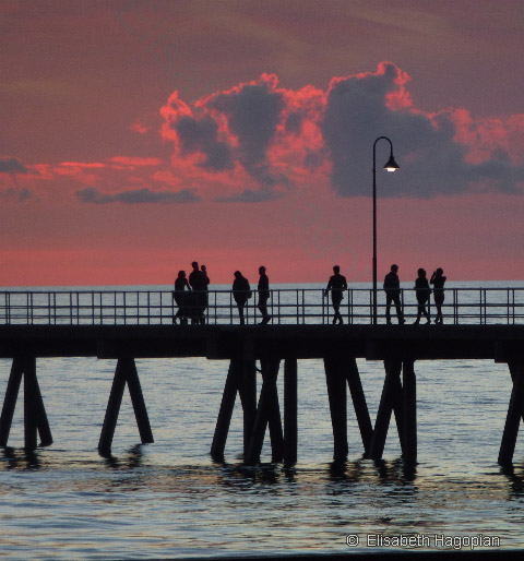 Sunset in Adelaide, 2012